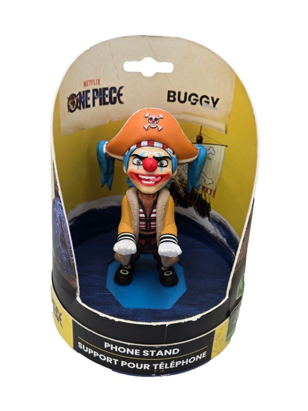 One Piece Buggy Mini Cable Guy Phone Stand Holder Exquisite Gaming New
